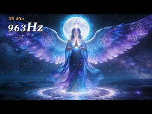 963 Hz – God Frequency (30 Minutes) | Divine Healing, Crown Chakra Activation