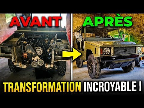 VOLKSWAGEN ILTIS 183 4X4 RESTORATION - Time-Lapse