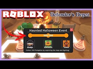 DES RECOMPENSES POUR HALLOWEEN | Roblox Defenders Depot