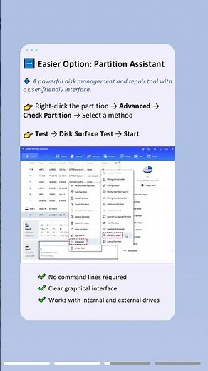 Repair a Hard Drive with CHKDSK #harddrive #chkdsk #repair #disk