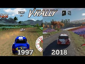 Evolution of V-Rally Games 1997-2018 | Need For Speed V-Rally - V-Rally 4