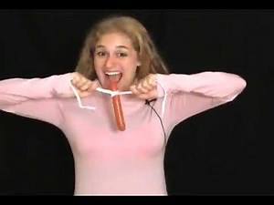 Girl in underwear tells you how to do Autoerotic Asphyxiation