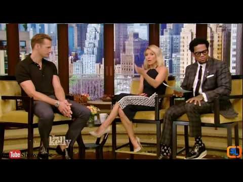Alexander Skarsgård Interview The Legend of Tarzan | Live with Kelly 2016 June 27