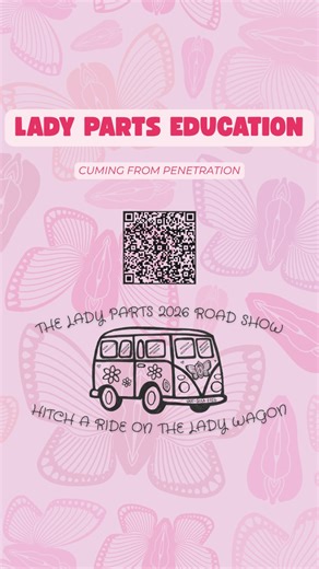 Lady Parts on Instagram: "Lady Parts sh*t I wish someone told me at 21 instead of 31 🍑 👇 Have questions for us - leave them in the comment below! 🎬 Follow along here every Tuesday for more Lady Parts education and be sure to check out our 2026 Road Show - updates every Friday! 🔗 Screening info, tickets, and interest form at the link in bio I am not a doctor, if you are in pain or discomfort please seek help from a medical professional #ladypartsfilm #ladypartsroadshow2026 #roadshow #orgasmga