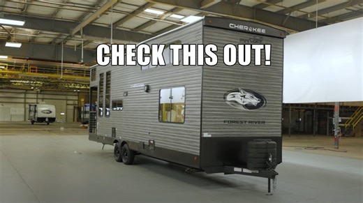 Tiny House-Like 2025 Cherokee Timberwolf 20OG Is a Destination Trailer Packed to the Max
