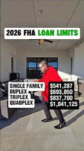 🚨 FHA LOAN LIMITS INCREASED FOR 2026 🚨