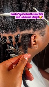 190K views · 2.8K reactions | Before doing locs I just assumed it was...