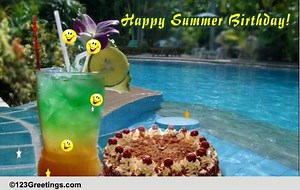 Summer Birthday Splash!