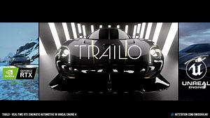 Trailo - Real-Time Ray-Tracing Automotive in Unreal Engine 4 (RTX & DLSS)