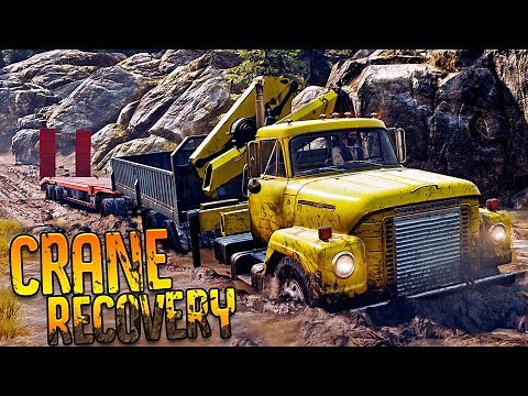 Recovering Precious Cargo On Impossible Terrain - Contract Missions & Vehicle Finds - Snowrunner