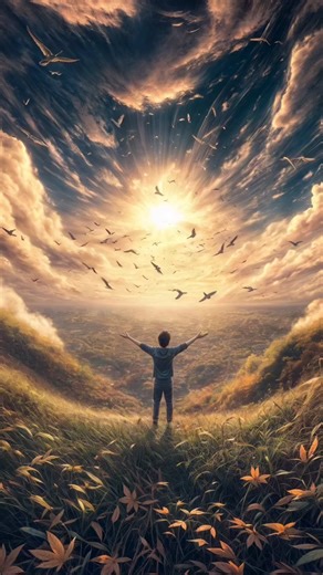 美しい夕焼けと雲の壁紙コレクション