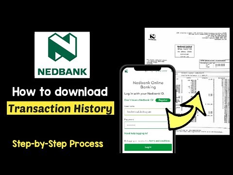 NedBank Stamped Statement Download | Download Stamped Nedbank Transaction History | Account Summary