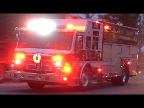 Fairfax County Fire & Rescue Rescue 408, Engine 426 & Medic 426 Responding