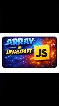 JavaScript Array Basics in 60 Seconds 😳🔥 | Beginner Must Know #coding #javascript