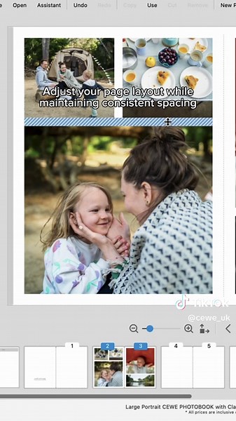 Cómo diseñar tu CEWE PHOTOBOOK perfecto: Idea 2