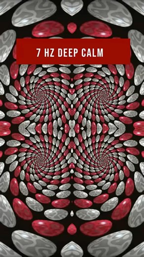 7Hz Pure Theta Binaural Beats | Instant Deep Relaxation & Meditation (Pure Tone)