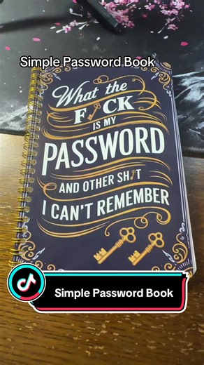 Essential Simple Password Book for Easy Access