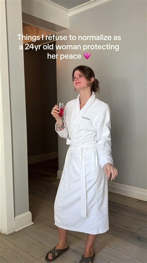 Things I refuse to normalize as a 24yr old woman protecting her peace 💗 #healing #peace #peaceful