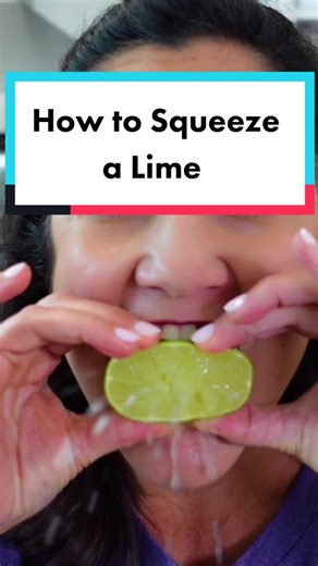 You’ll never get more juice than with this method. #kitchenhacks #howtomakejuice #limejuice #juicehack #citrusjuice