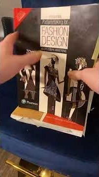 Best books for learning pattern making! #patternmaking #fashiondesign
