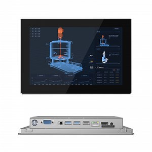 [Hot Item] Industrial Panel PC Fanless Industrial All in One Computers Panel PC Anti Interference Flat Touch Screen Industrial PC