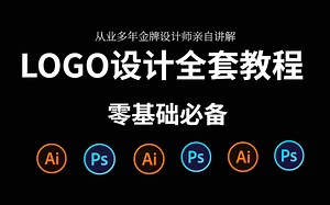 【LOGO设计思维教程全集】11种简单粗暴的LOGO设计方法，外行也会用