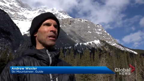 First ski descent of Cascade Mountain’s east face