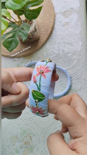 DIY Bangles #craftmade #art #handmade #threadbangles