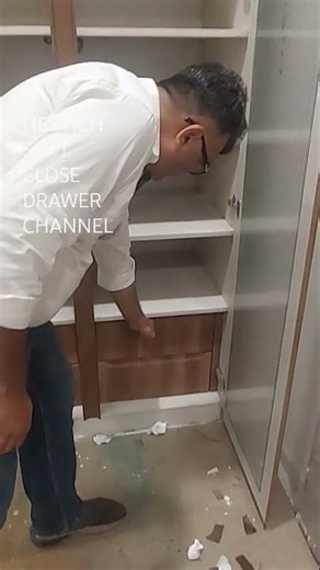 Hettich Soft close Drawer Channal Explanation with Price (30 kg Weight capcity) #kitchen #shorts