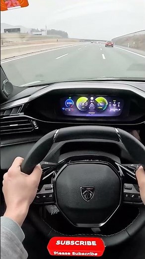 🇫🇷 2025 Peugeot 408 GT Hybrid 0–200 km/h – Full Send! | 🇺🇸 0–125 mph Run 💥
