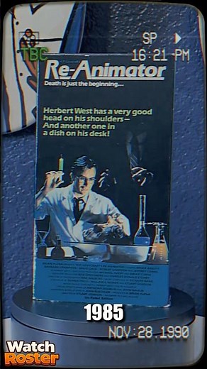 Re-Animator (1985) VHS