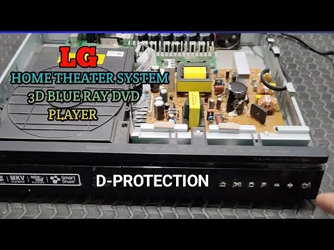 D-PROTECTION LG DVD HOME THEATER SYSTEM / 3D BLUE RAY PLAYER