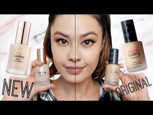NEW Etude House Double Lasting SERUM Foundation Review + Original Comparison