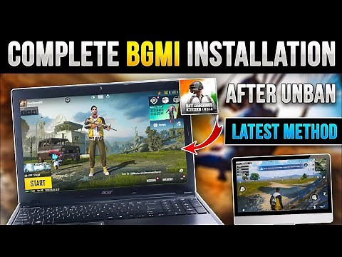 🔥How To Download And Play BGMI in PC/LAPTOP | 100% WORKING | How To Install Bgmi In PC/LAPTOP