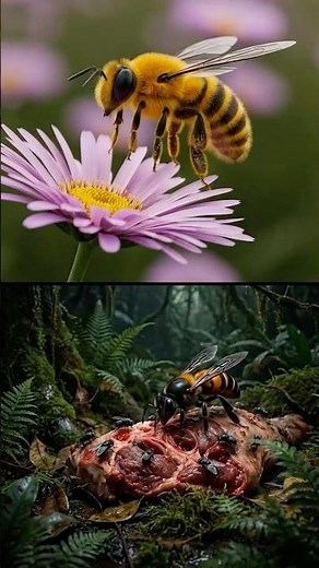 Vulture Bees Eat ROTTING MEAT + Meat Honey! 🐝 Carrion Crew