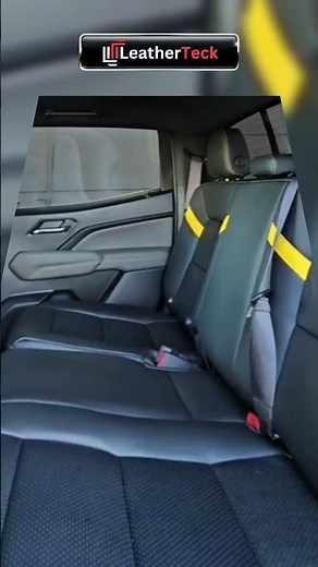 How to Install Custom Leather Seats in a 2024 Chevy Colorado | DIY Tutorial #katzkinleather #follow