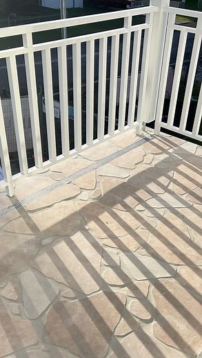 16K views · 17 reactions | Clovelly Stone Look Crazy Paving Tile installation versus completion ✔️ Renovated by: @homeamongthepalmtrees #tilecloud #tiles #homerenovation #beforeandafter | TileCloud | Facebook