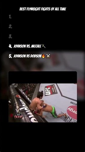 BEST Flyweight FIGHTS of all time