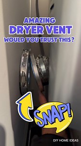 30K views · 118 reactions | Amazing Magnetic Dryer Vent! No More Dryer Fires from Crushed or Clogged Vent Pipes! Easy DIY Home Improvement Project. Be Safe Not Sorry. Watch This Video to the End for The Complete Details. #diy #homeimprovement #appliances #gadgets | Interior Trend Inc. | Facebook