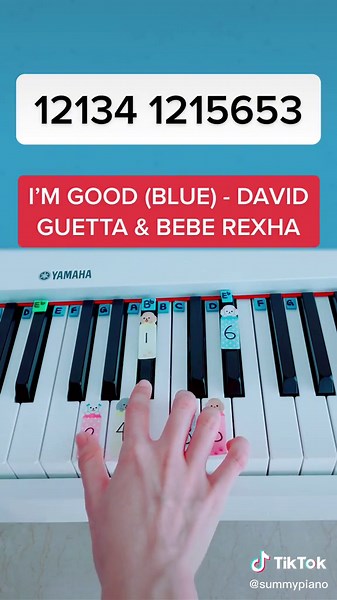 Easy Piano Tutorial for I’m Good (Blue) by David Guetta & Bebe Rexha