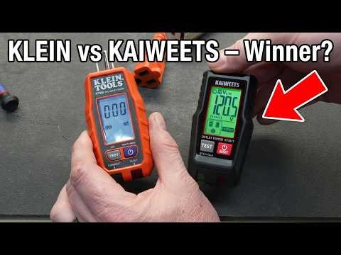 Best GFCI Outlet Tester Under $30? Klein vs KAIWEETS Head‑to‑Head