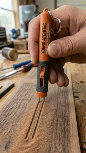 Dual Line Marker 📏 | Perfect Parallel Wood Layout #minitools #woodworking #wood #tools4life #tools