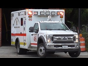 Chicago Fire Dept. Ambulance 46 Responding