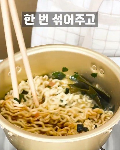 ❝짜파구리 딱 1인분 만드는 법🍜❞ | 농심 짜파게티 만능소스