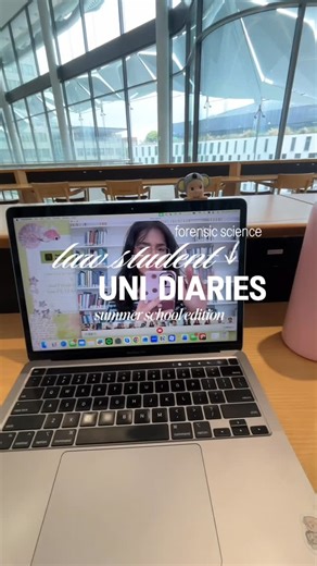 ayesha 🩷 on Instagram: "save this for study motivation 🤍 . . . #dayi̇nmylife #studyvlog #unistudent #uts #lawstudentdiaries . . . 🏷️: law student vlog, forensic science student, university vlog australia, UTS student life, summer session uni, week in my life uni, study vlog law school, realistic uni life"