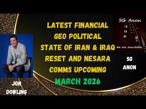 Jon Dowling & SG Anon Discuss Latest Financial and Geo Political Updates