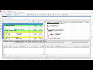 Learning Primavera P6 5-2 شرح احترافى دورة بريمافيرا مهندس عمر عبدالعزيز