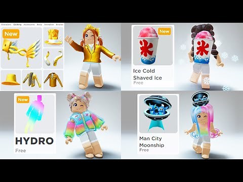 22 FREE ROBLOX ITEMS YOU NEED 😲😍 (COMPILATION)