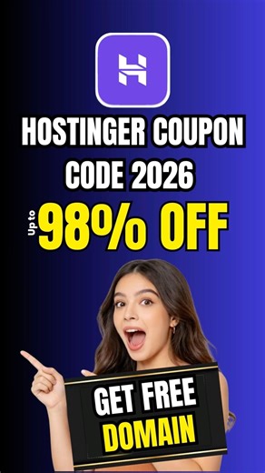 Hostinger Coupon Code | Hostinger Coupon Code 2026 | Hostinger Promo Code