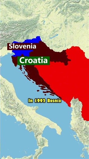 How Yugoslavia Broke Into 7 Countries